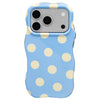 Polka Dot Phone Case Cover for iPhone - Blue