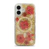 Mag Flower MagSafe Phone Case Cover for iPhone 16 - Ruby