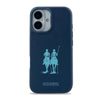 URIAH MagSafe Leather Case Cover for iPhone - Navy
