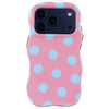 Polka Dot Phone Case Cover for iPhone - Pink