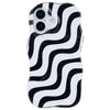 Swirl Phone Case Cover for iPhone 17 - Black