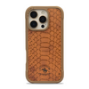 Knight MagSafe Leather Case Cover for iPhone - Brown
