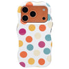 Polka Dot Phone Case Cover for iPhone - White