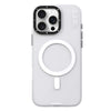 Hidden Sand Matte Texture MagSafe Phone Case Cover for iPhone - Fog White