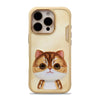 Nimmy Big-eyed Cute Series Phone Case Cover for iPhone 16 Pro - Golden British Shorthair
