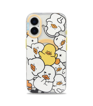 Bucksaa Quack Attack MagSafe Phone Case Cover for iPhone 16