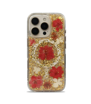 Mag Flower MagSafe Phone Case Cover for iPhone 16 Pro Max