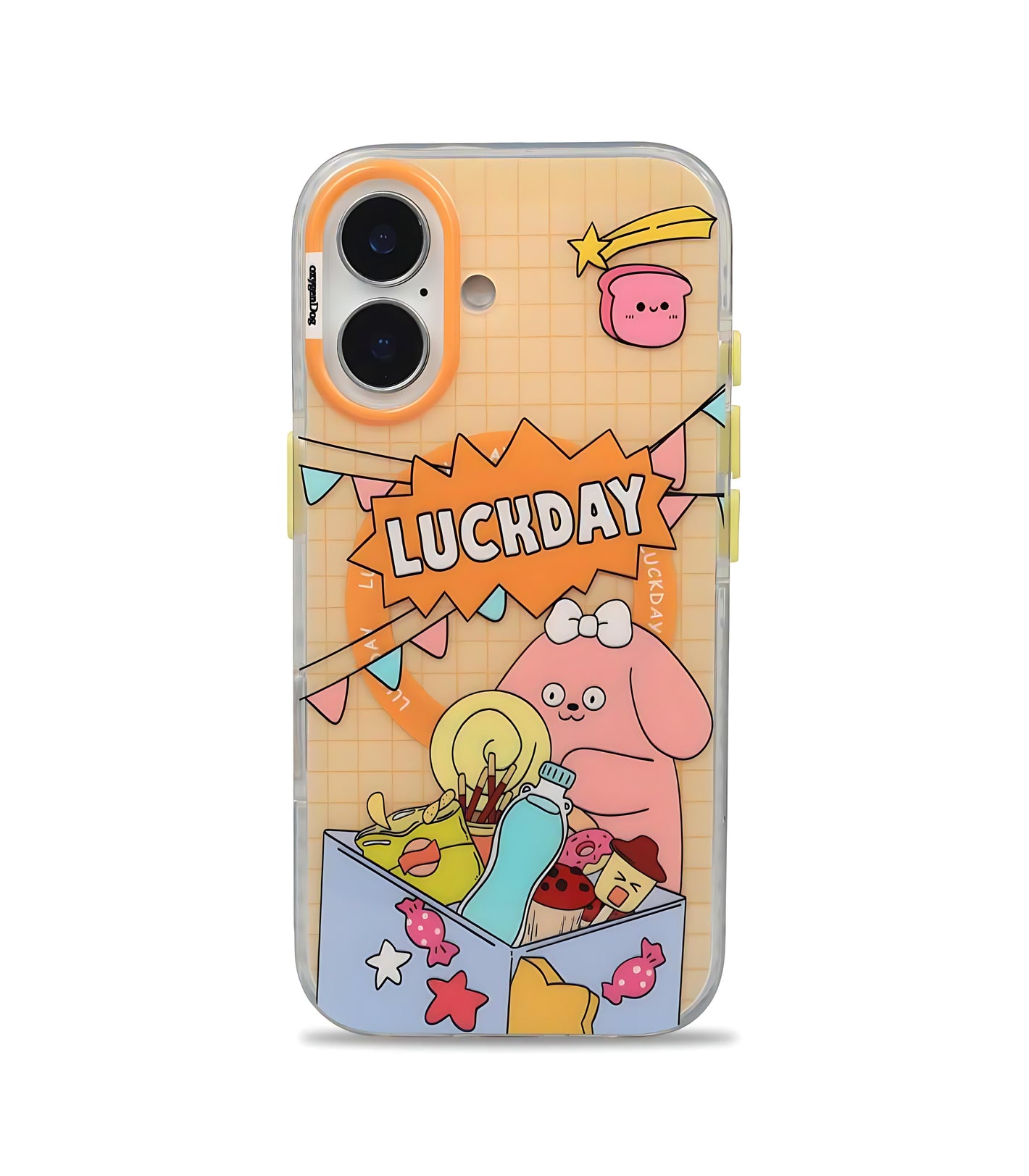 Bucksaa Kawaii Luckday MagSafe Phone Case Cover for iPhone 16