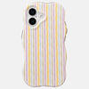 Striped Phone Case Cover for iPhone 17 - multi
