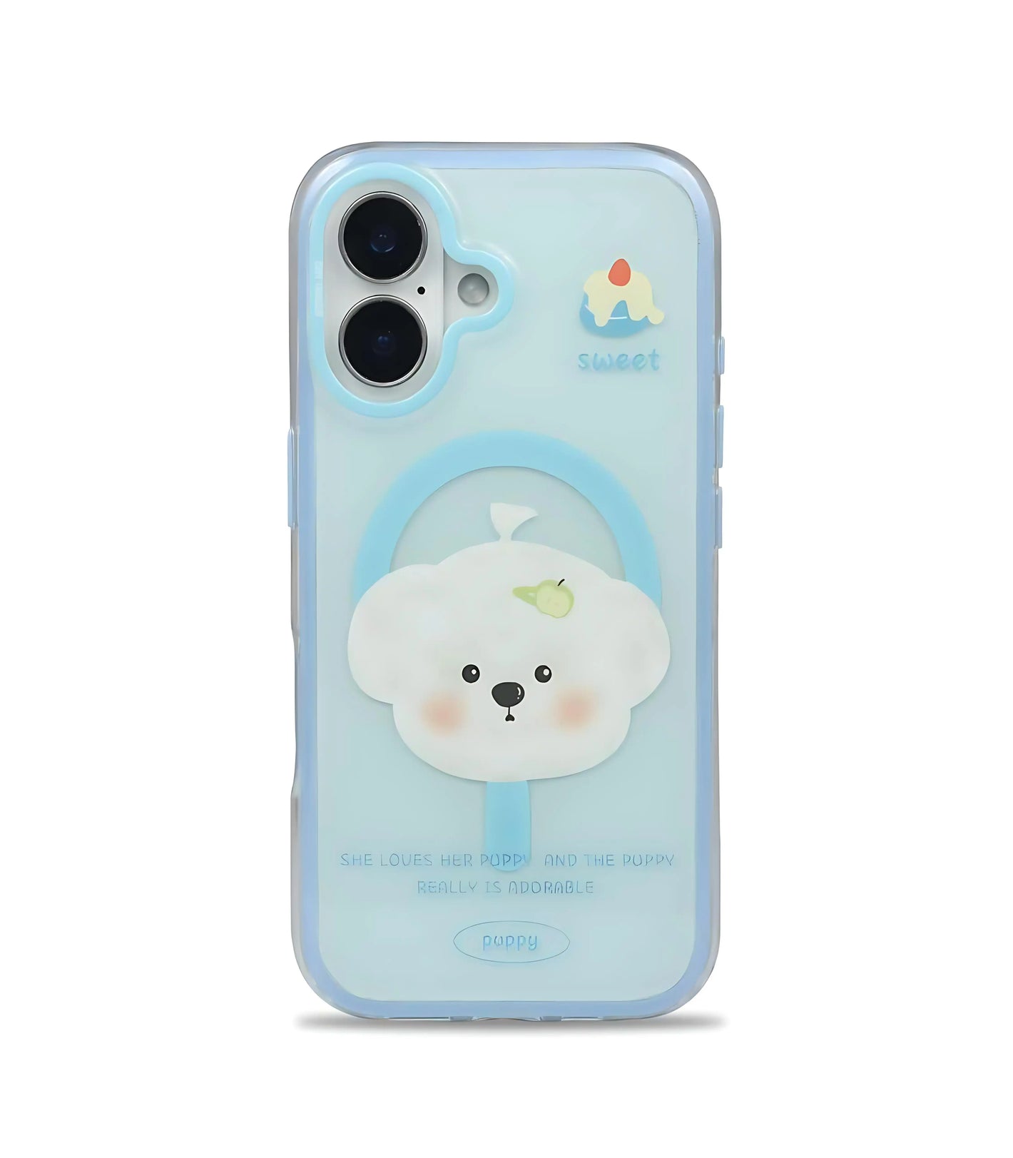 Bucksaa Adorable Puppy MagSafe Phone Case Cover for iPhone 16