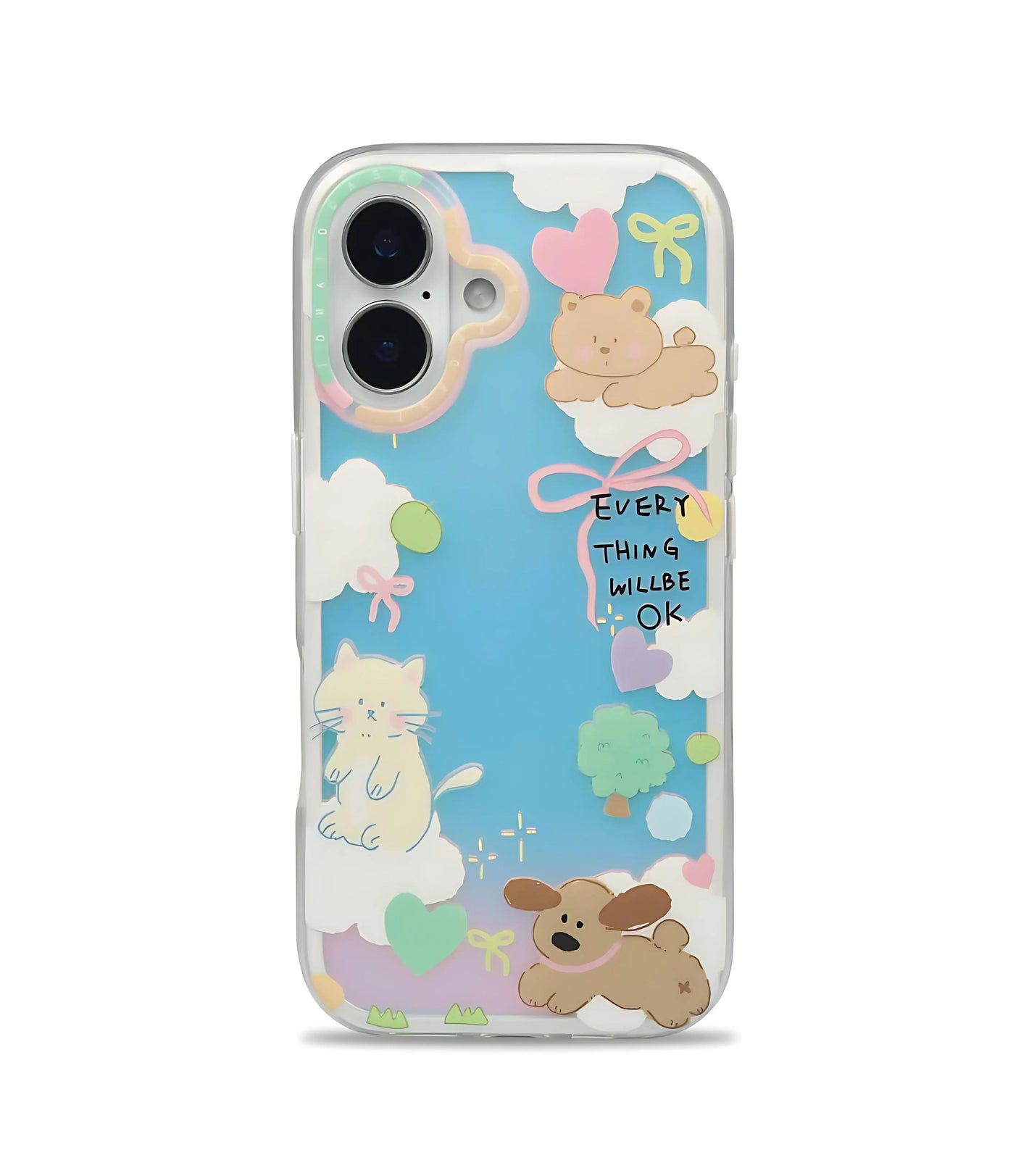 Bucksaa Dreamland Critters Pastel Phone Case Cover for iPhone 16