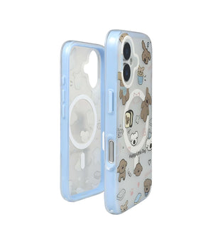 Bucksaa Happy Little Dog MagSafe Phone Case Cover for iPhone 16