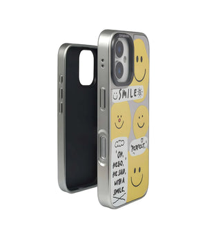 Bucksaa Perfectly Smile Phone Phone Case Cover for iPhone 16