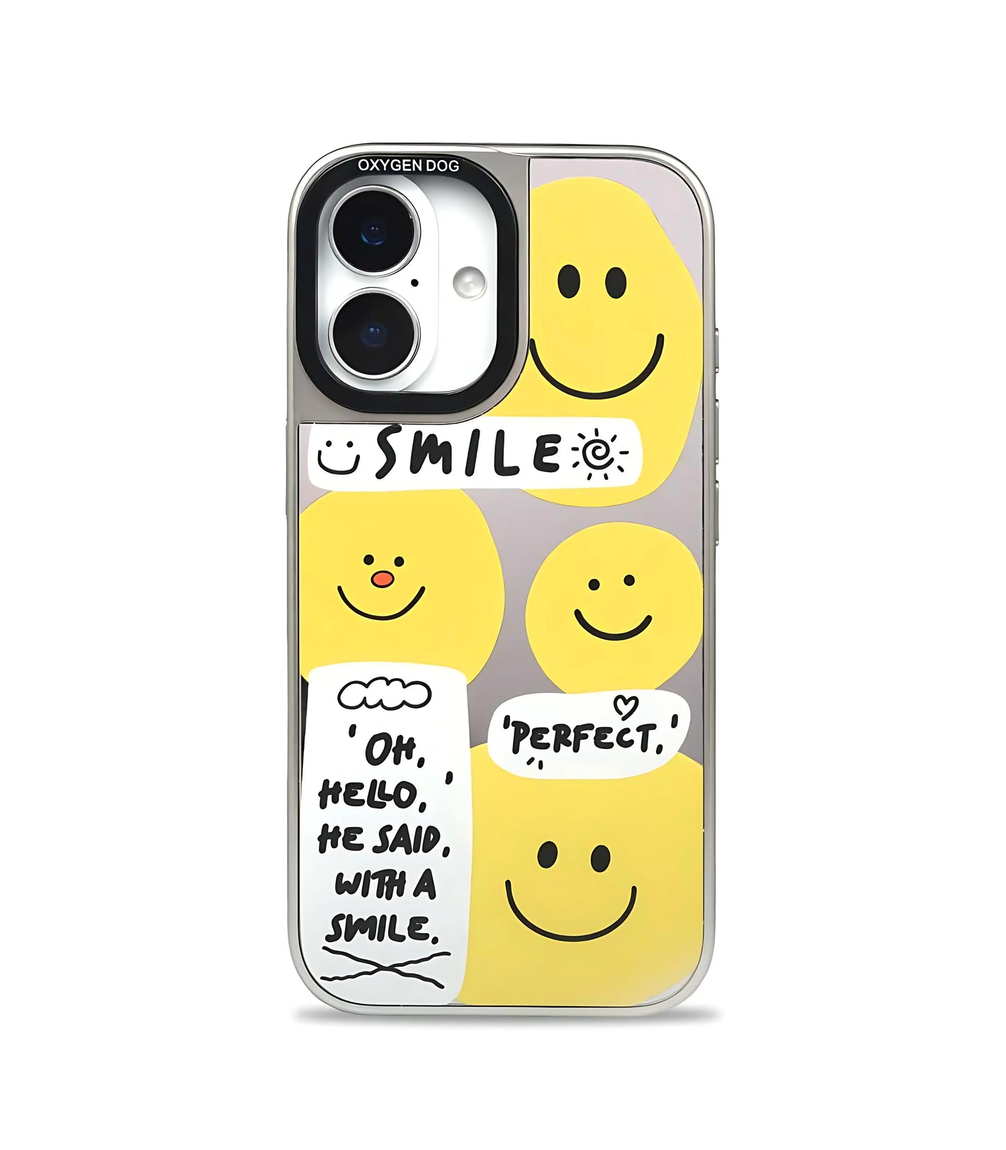 Bucksaa Perfectly Smile Phone Phone Case Cover for iPhone 16