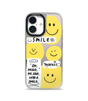 Bucksaa Perfectly Smile Phone Phone Case Cover for iPhone 16
