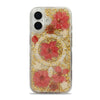 Mag Flower MagSafe Phone Case Cover for iPhone 16 - Red Flower