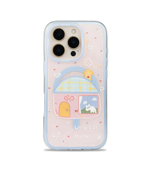 Bucksaa Little Cat House MagSafe Phone Case Cover for iPhone 16 Pro