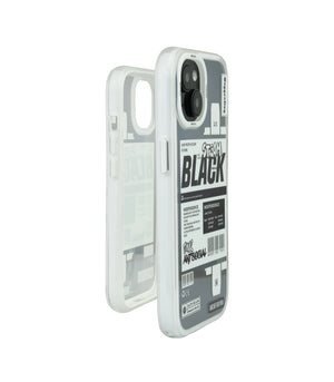 Bucksaa Steam Black Antisocial Phone Case Cover for iPhone 15
