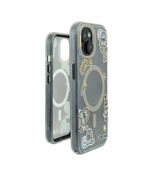 Bucksaa Cute Seal MagSafe Phone Case Cover for iPhone 15