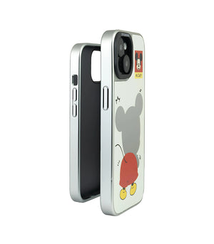 Bucksaa Retro Mickey Inspired Mirror Phone Case Cover for iPhone 15