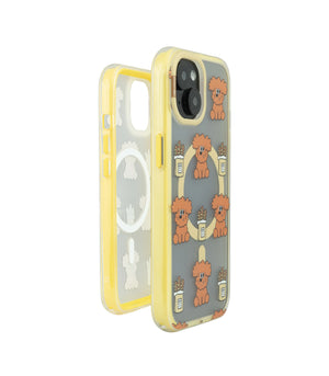 Bucksaa Cozy Poodle MagSafe Phone Case Cover for iPhone 15