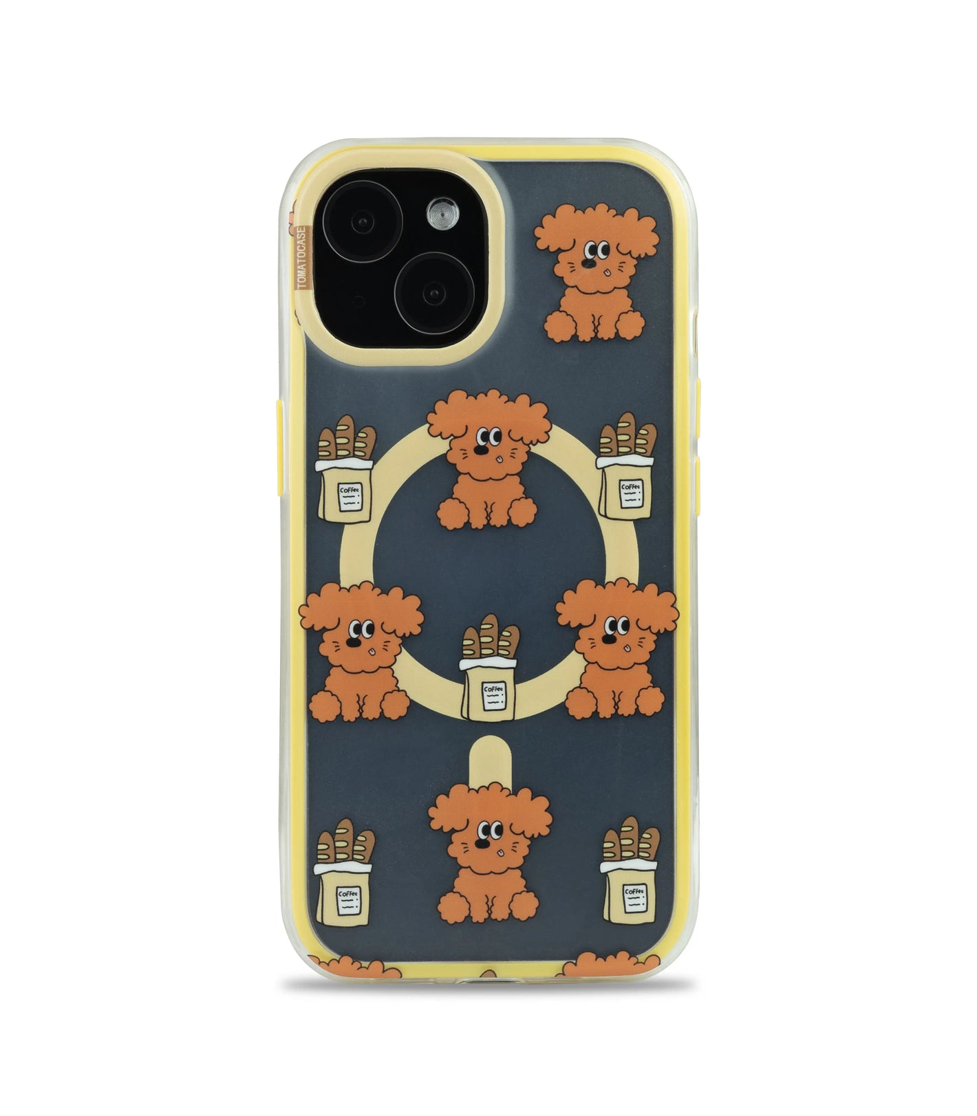 Bucksaa Cozy Poodle MagSafe Phone Case Cover for iPhone 15