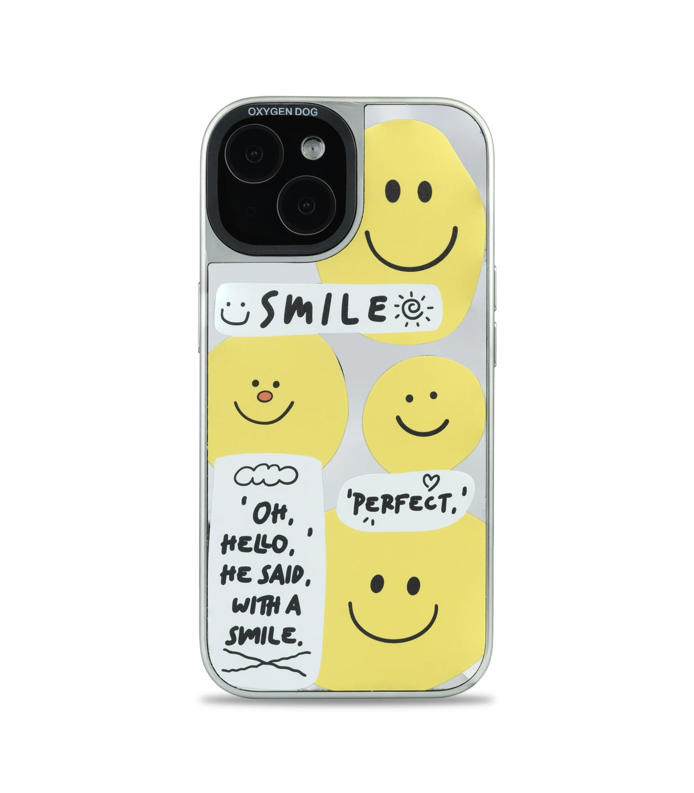 Bucksaa Perfectly Smile Phone Phone Case Cover for iPhone 15
