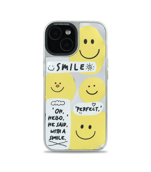 Bucksaa Perfectly Smile Phone Phone Case Cover for iPhone 15