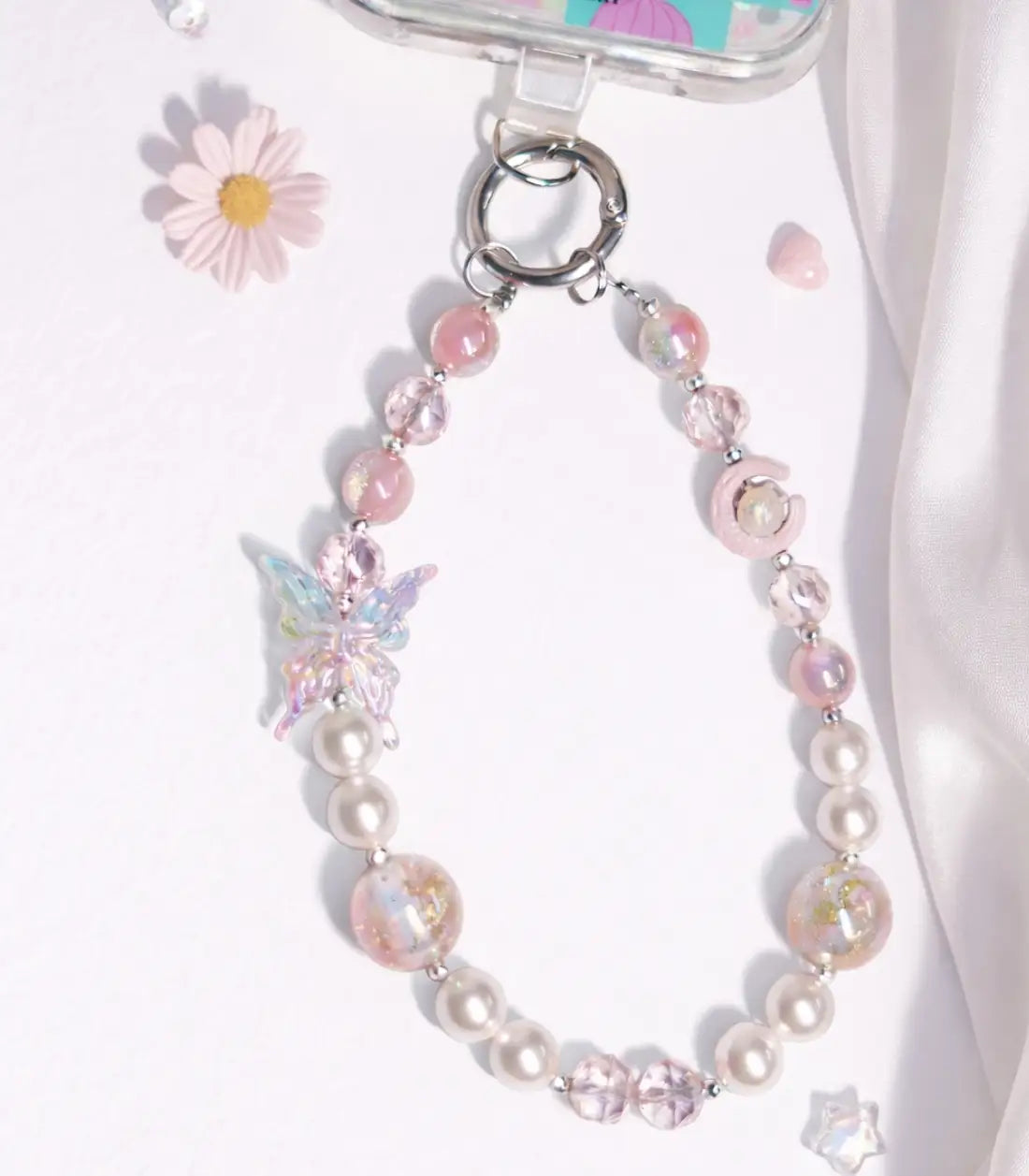 Bucksaa Skypearl Charm - BlushRay