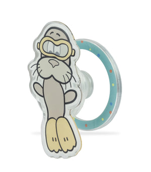 Bucksaa Cute Seal Magsafe PopGrip