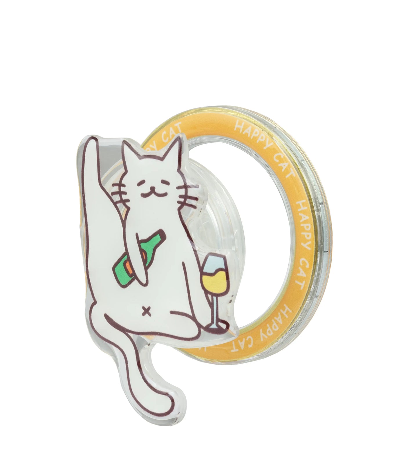 Bucksaa Happy Hour Kitty Magsafe PopGrip