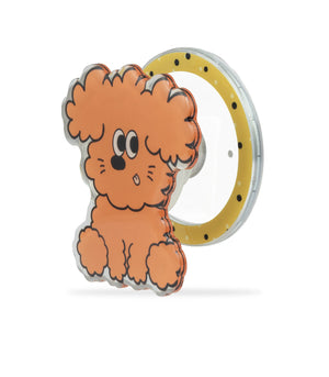 Bucksaa Cozy Poodle Magsafe PopGrip