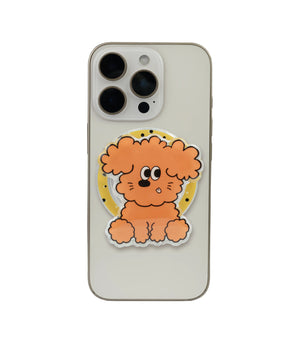 Bucksaa Cozy Poodle Magsafe PopGrip