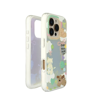 Bucksaa Dreamland Critters Pastel Phone Case Cover for iPhone 16 Pro Max