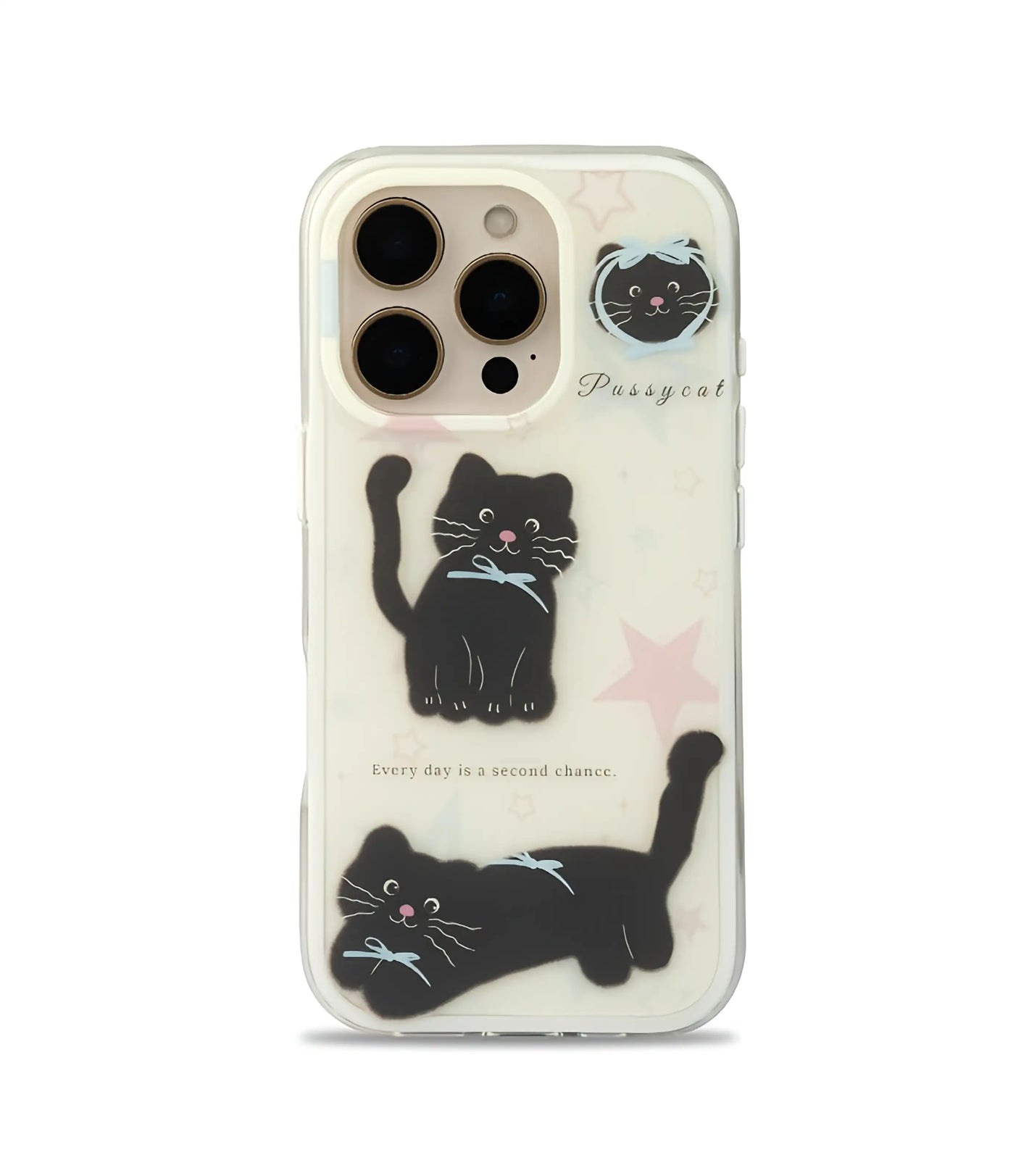 Bucksaa Midnight Meow Phone Case Cover for iPhone 16 Pro
