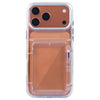 Vault Wallet Case Cover for iPhone - Clear