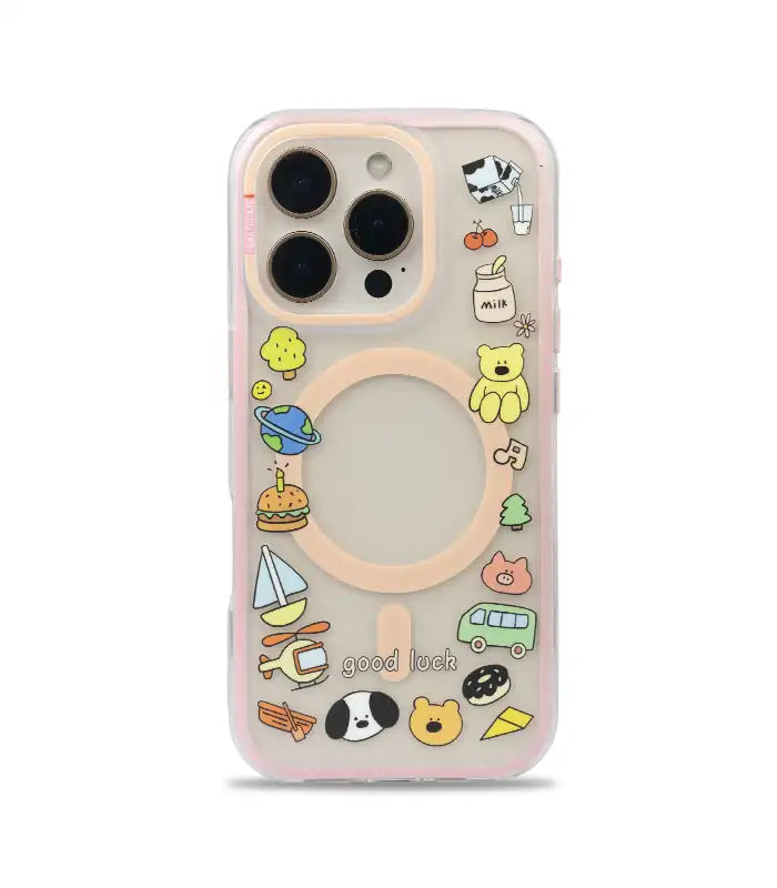 Bucksaa Lucky Charm MagSafe Phone Case Cover for iPhone 16 Pro Max