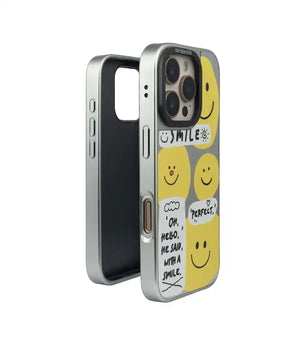Bucksaa Perfectly Smile Phone Phone Case Cover for iPhone 15 Pro Max