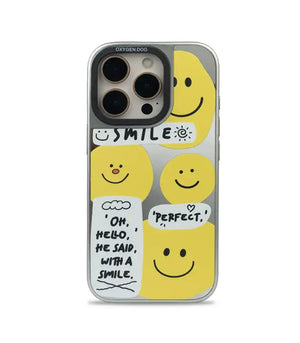 Bucksaa Perfectly Smile Phone Phone Case Cover for iPhone 15 Pro Max