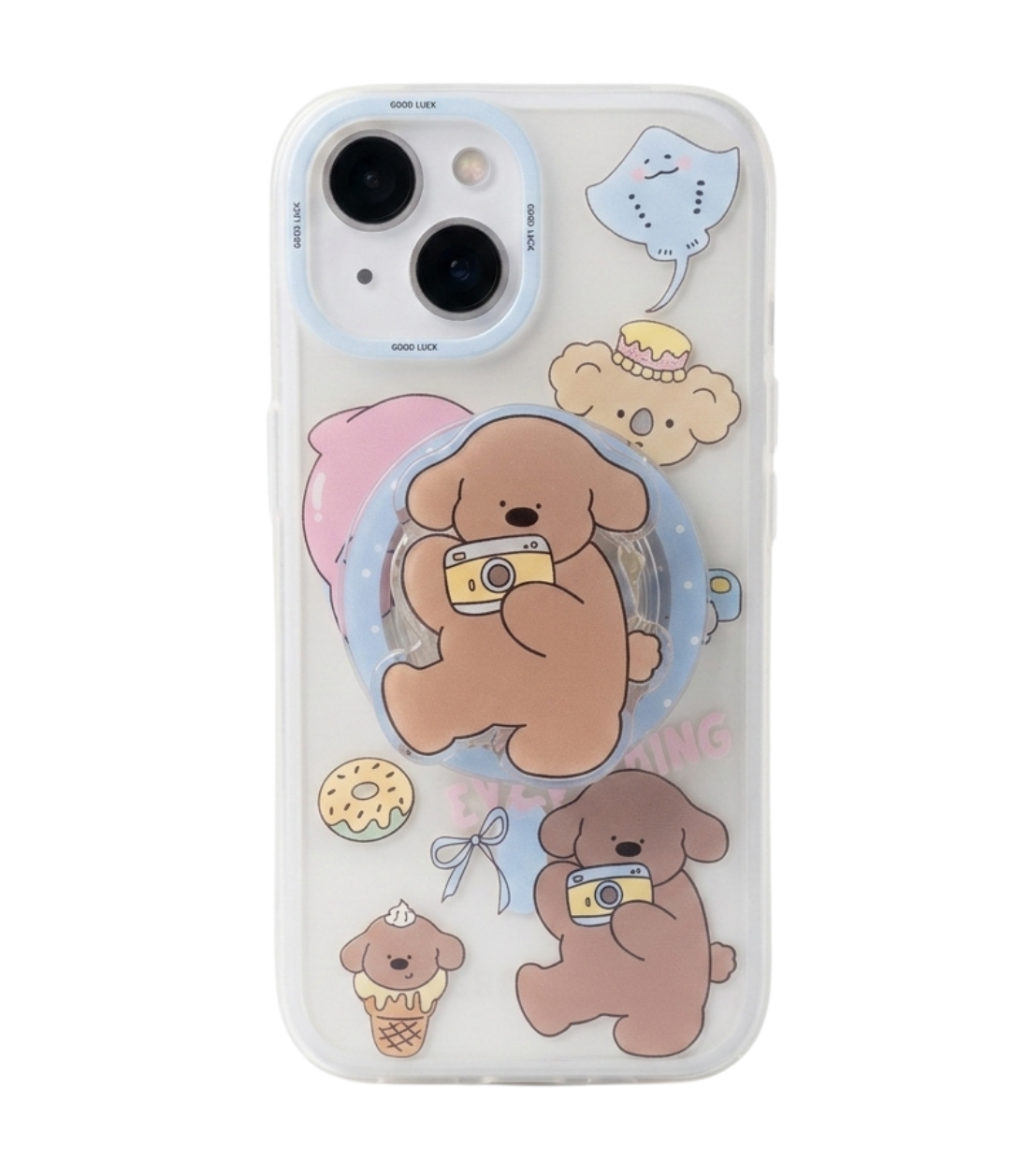 Doodleverse MagSafe Case Cover & PopGrip Duo for iPhone 15