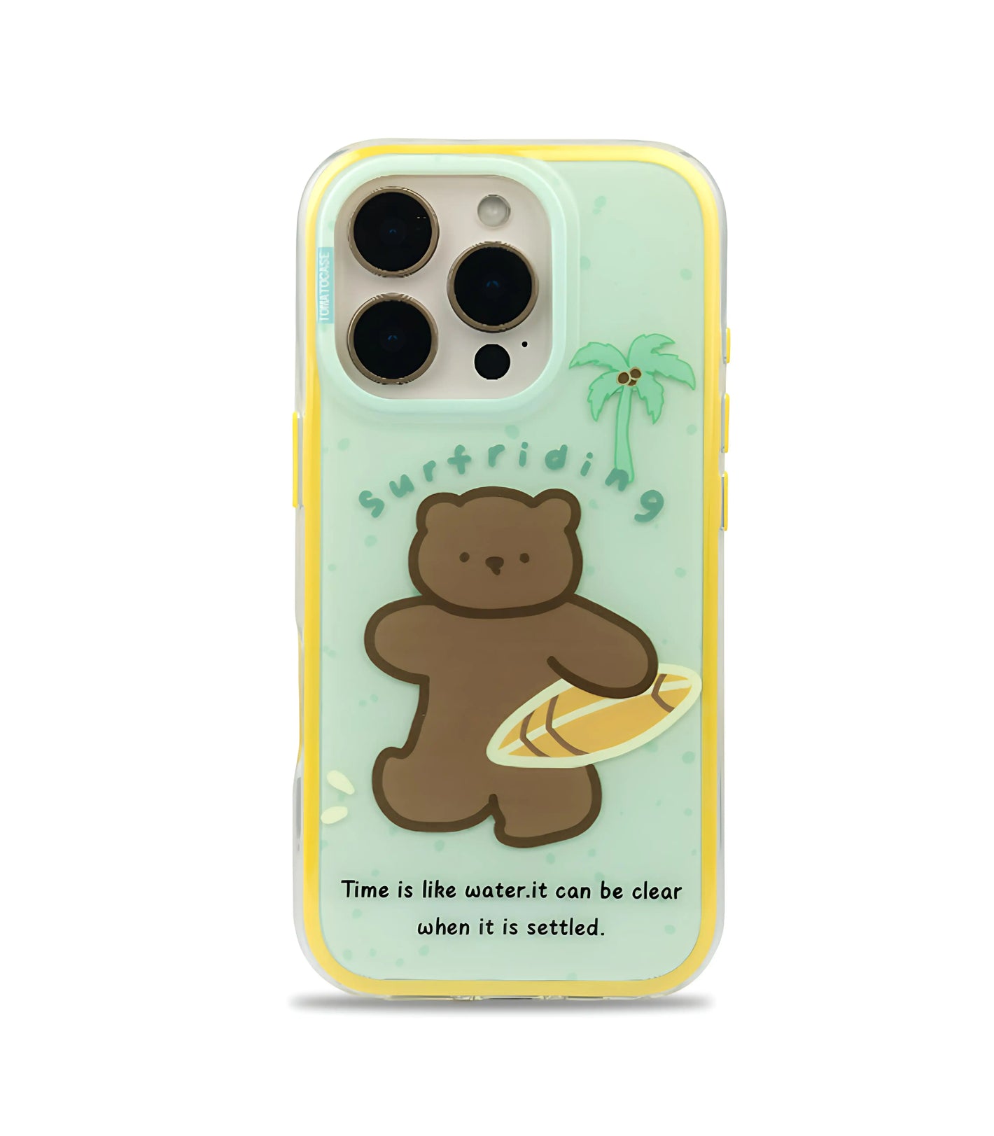 Bucksaa Surfing Buddy Soft Phone Case Cover for iPhone 15 Pro Max