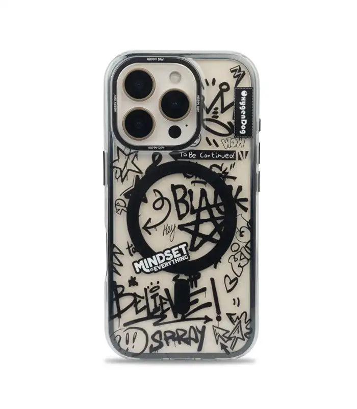 Bucksaa Mindset MagSafe Phone Case Cover for iPhone 16 Pro