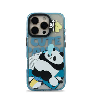 Bucksaa Cute Panda Phone Case Cover for iPhone 16 Pro Max