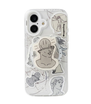 Greco Roman Art MagSafe Case Cover & PopGrip Duo for iPhone 16