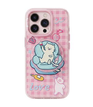 Couch Queen iPhone MagSafe Case Cover & PopGrip Duo