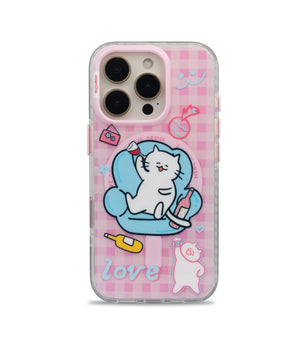 Bucksaa Couch Queen MagSafe Phone Case Cover for iPhone 15 Pro