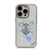 Nimmy Dazzling MagSafe Embroidery Phone Case Cover for iPhone 15 Pro Max - Leopard