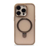 Beam Ring Stand MagSafe Phone Case Cover for iPhone 16 Pro - Brown
