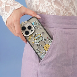 Cute Seal Soft Phone Case Cover for iPhone