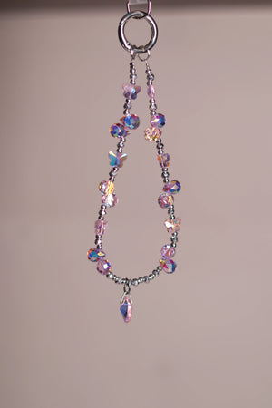 Bucksaa Butterfly and Heart Reflective - Pink